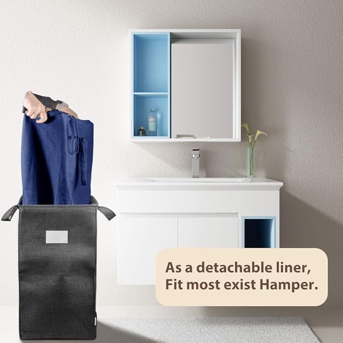 MCleanPin 140L Washable Laundry Bags
