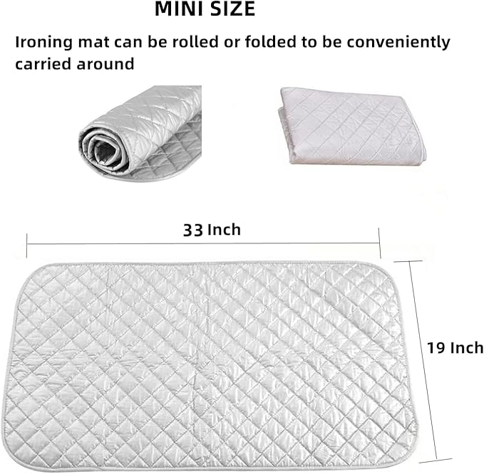 Magnetic Ironing Mat Blanket Ironing Board Replacement, Iron Board Alternative