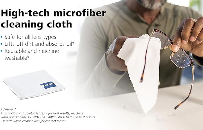 ZEISS MicroFiber Lens Cleaning Cloth JUMBO SIZE