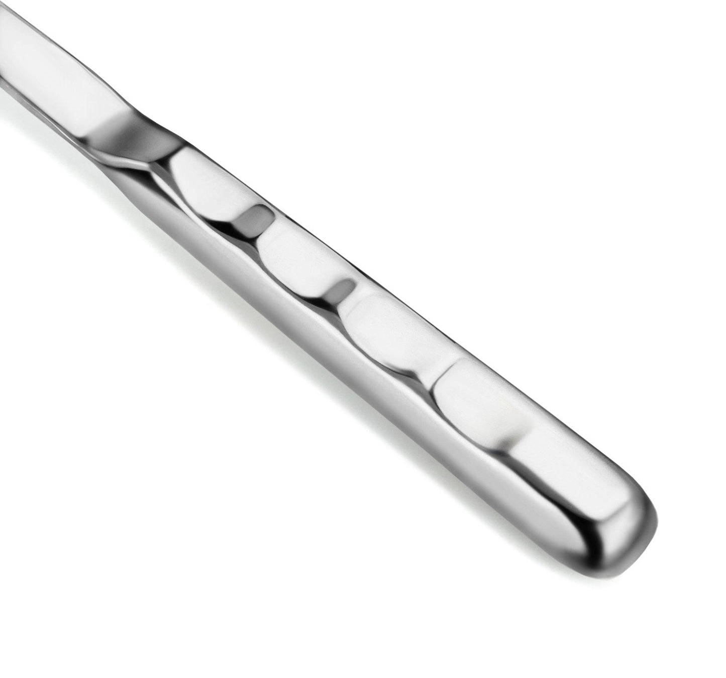 New Star Foodservice Hollow Handle Notched Serving Spoon, Stainless Steel, 1-oz Gravy Soup Ladle, 12.5-Inch, Silver