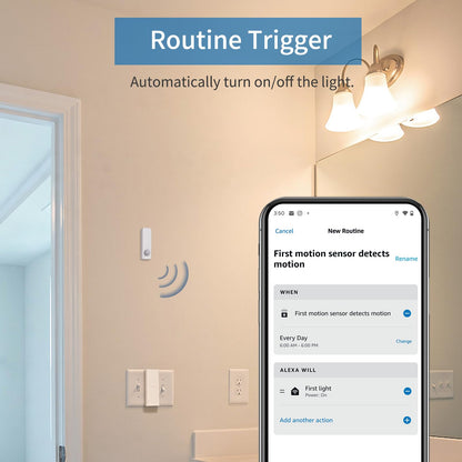 THIRDREALITY Zigbee Motion Sensor 4 Pack, Zigbee Hub Required, Pet Friendly, Work with Home Assistant, SmartThings, Aeotec, Homey, Hubitat or Echo Devices with Built-in Zigbee hub