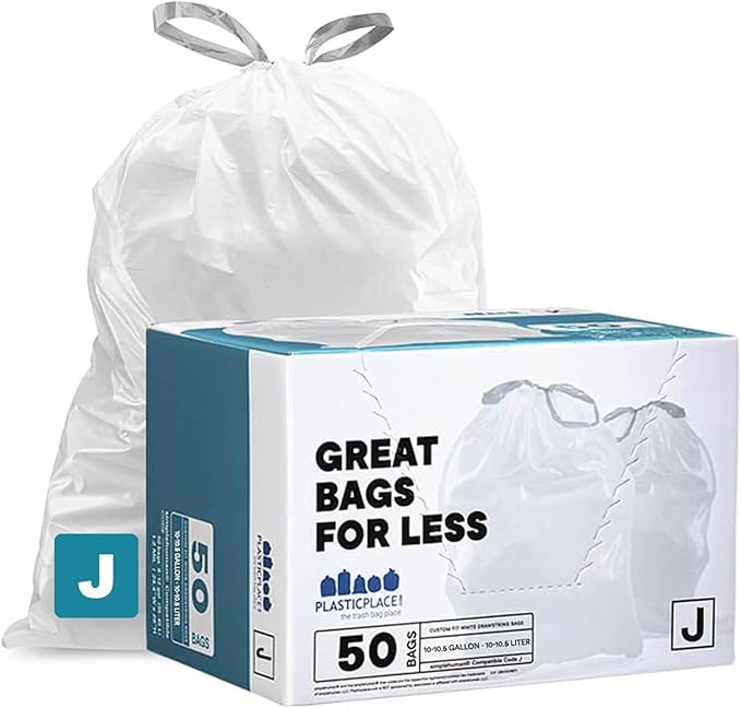 Plasticplace Custom Fit Trash Bags Compatible
