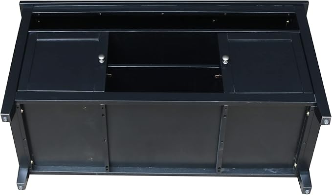 IC INTERNATIONAL CONCEPTS Solid Wood Entertainment/TV Stand