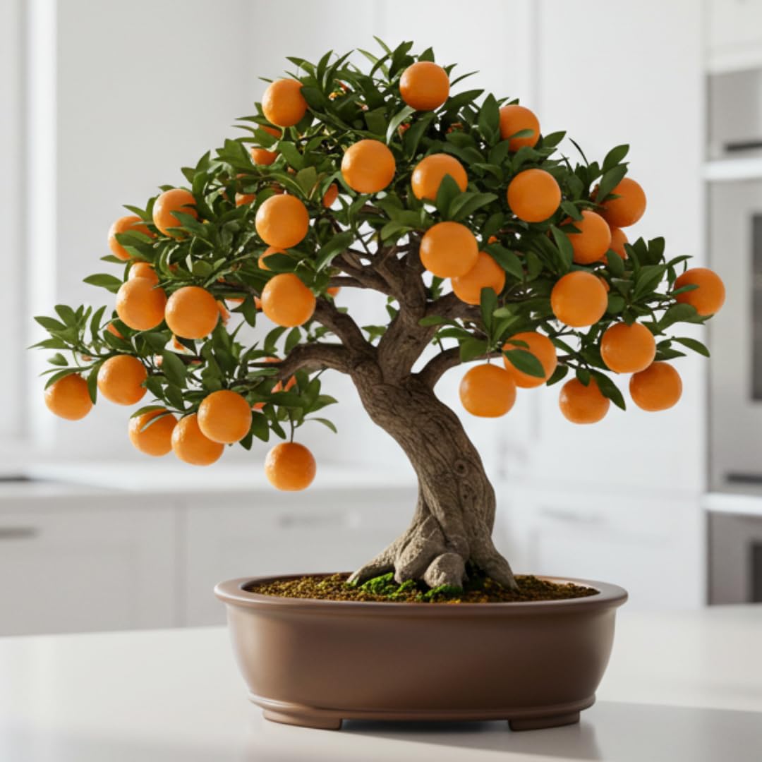 Dwarf Orange Seeds for Planting – 10 Hardy Orange Seeds – Grow Compact, Fruit-Bearing Trees or Bonsai