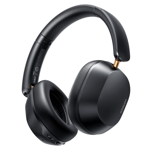 UGREEN HiTune Max5c Wireless Headphones Hybrid Active Noise Cancelling Bluetooth 5.4 ANC Over Ear Earphone, Hi-Res LDAC & Spatial Audio, Clear Call with Mic, EQ & App, 75H Playtime, Dual Connection