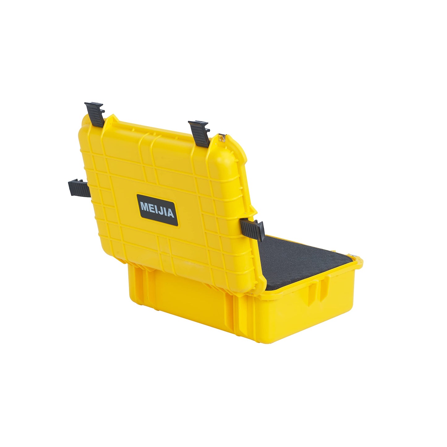 MEIJIA Portable IP67 Waterproof Protective Case,Hard Camera Case,Customized Fit Foam Inserted,Fit for Camera, Equipments, Lens,Drones,19.78“X15.77"x7.41" (Yellow)