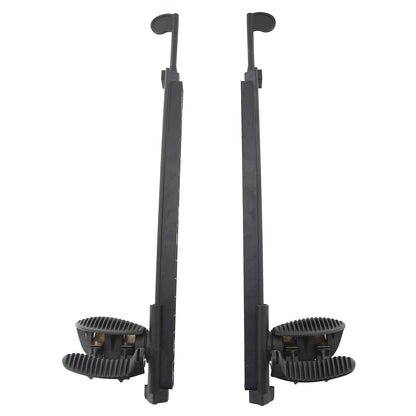 NovelBee Pair Adjustable Locking Foot Braces Pedals Foot Pegs for Kayak Boat Direction Control (Left and Right)