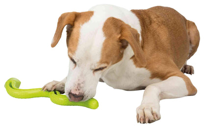 Trixie Snack Snake Dog Puzzle Toy for Dogs, Dog Enrichment Toy, Interactive Chew Toy, Treat Dispenser, 16.5" (42cm)