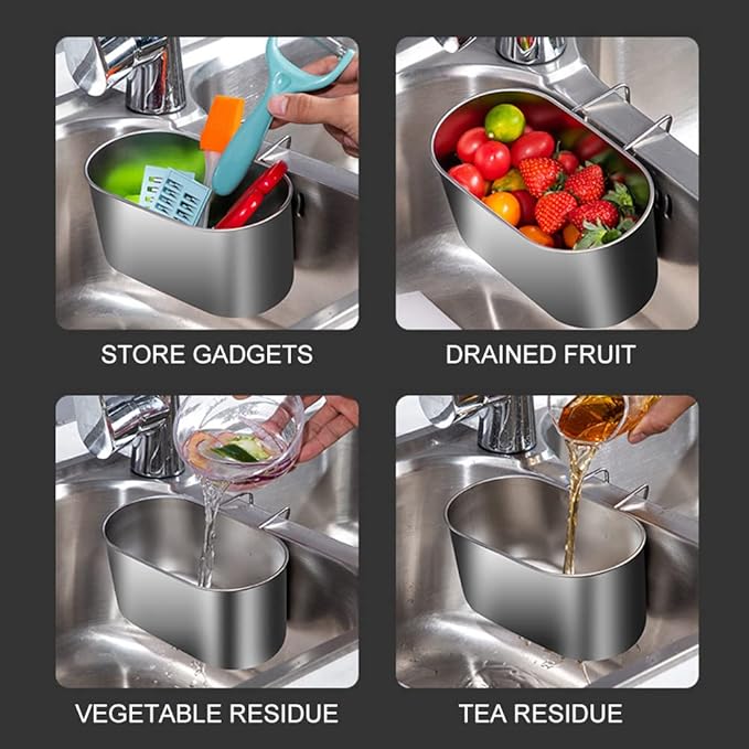 Stainless Steel Sink Drain Strainer Basket