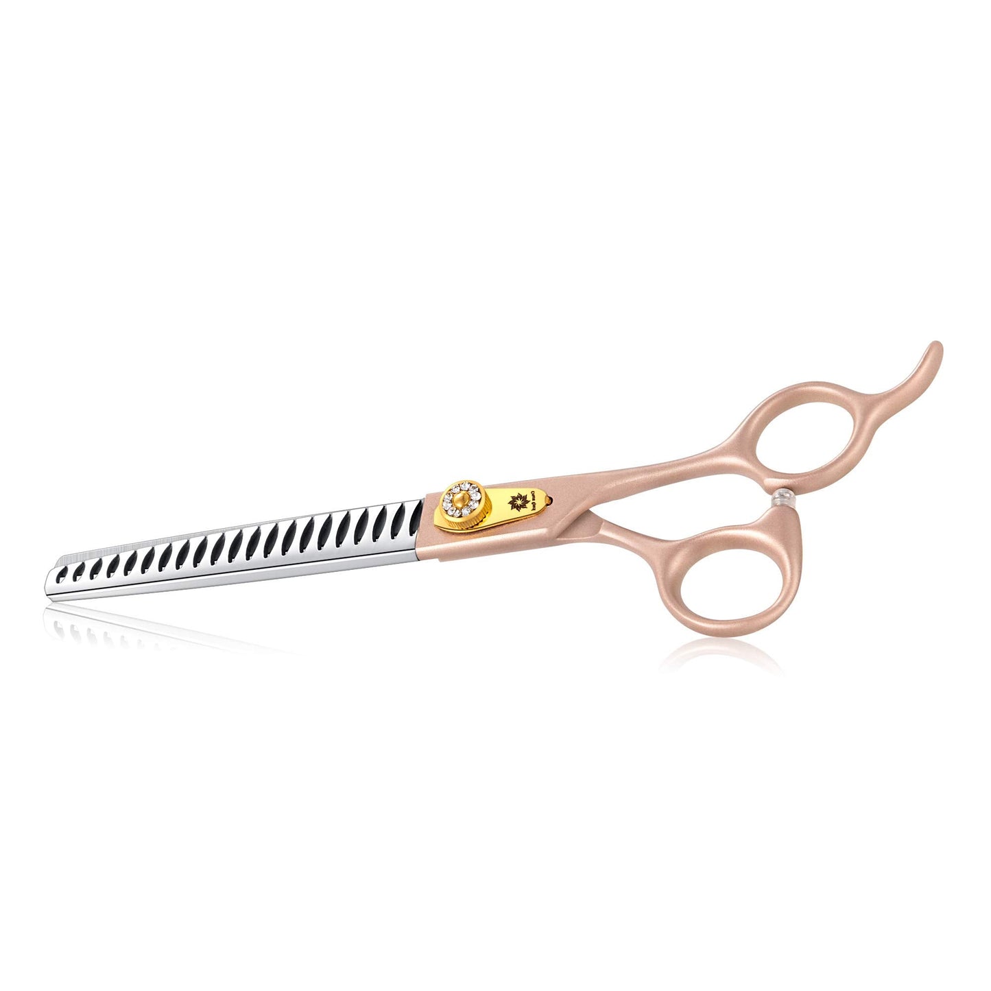 Dream Reach 7'' Professional Pet Grooming Chunker Scissors, 440C Japanese Steel Chunker Shears for Dog Cat and More Pets