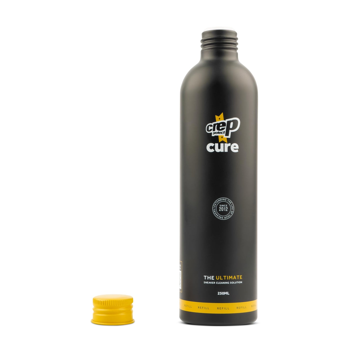 Crep Protect Cure Sneaker Cleaner - Ultimate Shoe Cleaning Solution for Leather, Suede, Nubuck, Canvas, Nylon, Vinyl - 250ml