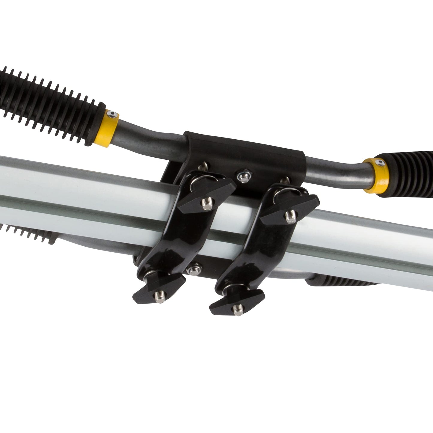 Suspenz Kayak Roof Rack with Tie Down Straps, EZ Roller V-Rack Car Top Carrier Mount for Kayak Canoe SUP (44-0166)