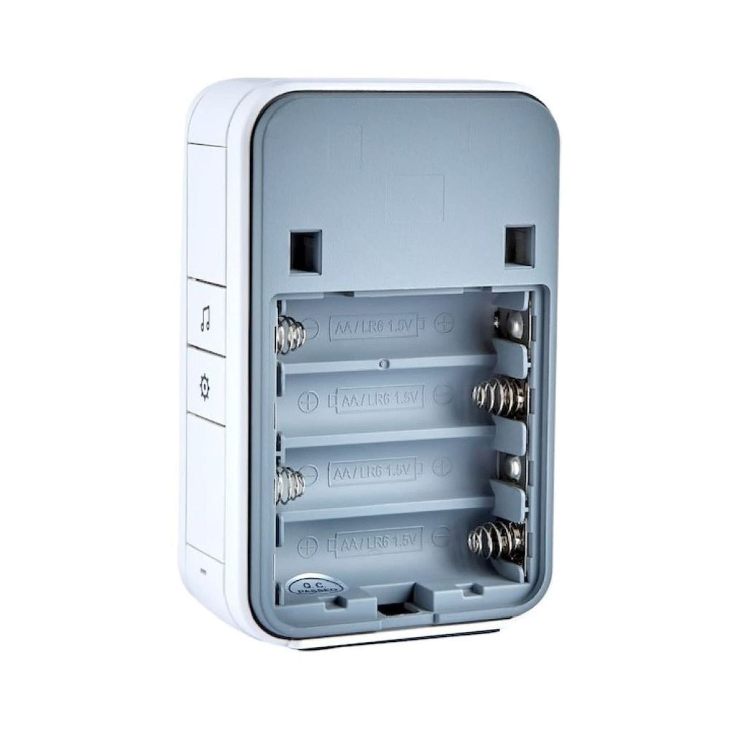 Honeywell Home RDWL313P2000 Doobell Plug-in Wireless Doorbell & Push Button-3 Series, Gray