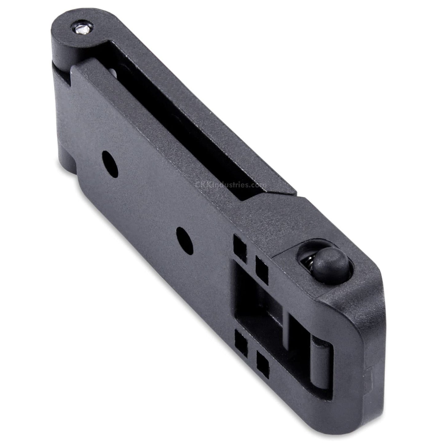 HolsterSmith [1 Pack] Molle Compatible Locking Belt Clip – 1.50 Inch – Universal Attachment for Knife Sheath, Gun Holster, Mag Pouch, Flashlight Holster, Emergency Kits - (4mm Gap)