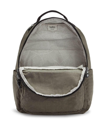 Kipling SEOUL Large Backpack, Green Moss (Green)