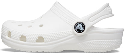 Crocs Unisex Kids Classic Clog T Clog, White, 8 UK Child