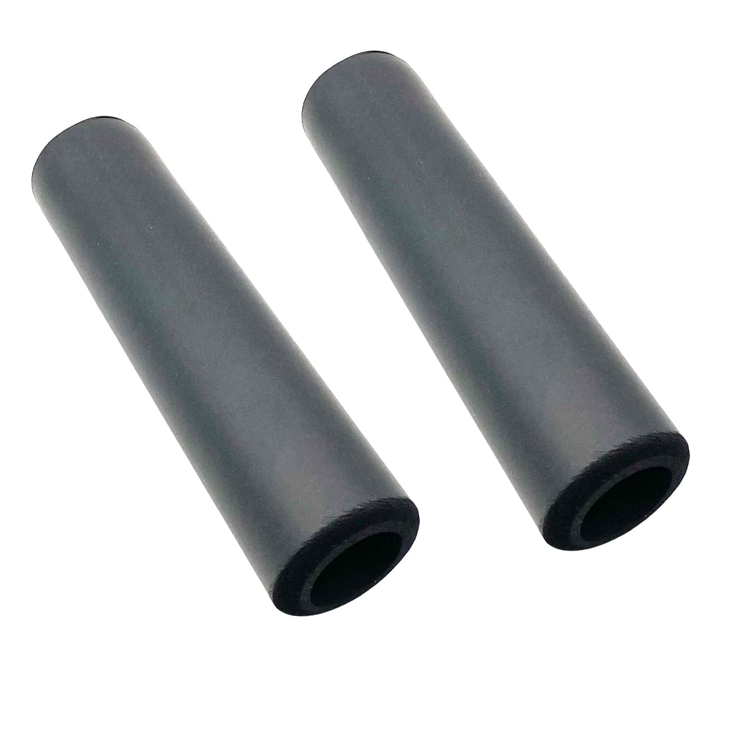 2 Pairs Ultralight Soft Foam Handlebar Grips, High Density Bike Handlebar Grips, Resist to Slip and Shock-Absorbing Mountain Bike End Grips for MTB, Beach Vehicle, Scooter