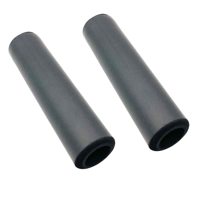 2 Pairs Ultralight Soft Foam Handlebar Grips, High Density Bike Handlebar Grips, Resist to Slip and Shock-Absorbing Mountain Bike End Grips for MTB, Beach Vehicle, Scooter