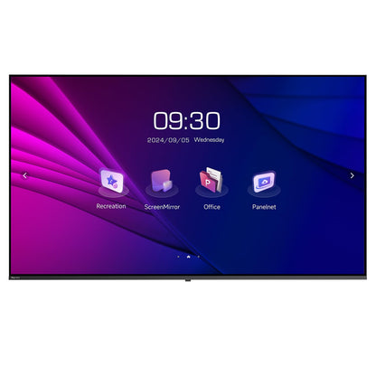 HORION 55 Inch 4K UHD Interactive Display for Conferences, Office, LED Commercial TV, Use for Commercial Signage Display, 260 nit, HDMI, USB, Wi-Fi, Speakers