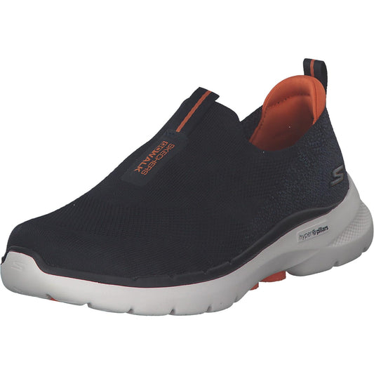 Skechers Men's Go Walk 6 Sneaker, Navy, 12 UK