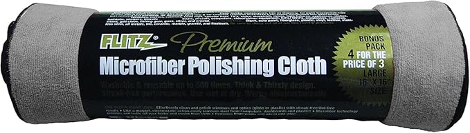 Flitz Premium Microfiber Polishing Cloth