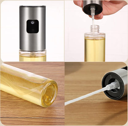 Olive Oil Sprayer for Cooking Oil Spritzer Mister for Air Fryer Canola Vinegar Vegetable Oil Portable Mini Bottle Kitchen Gadgets for BBQ/Pan/Salads/Baking (1 Pack)
