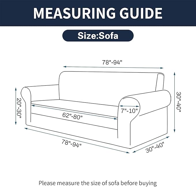 Cupuamon 2026 New Stretch Sofa Slipcovers Couch Cover