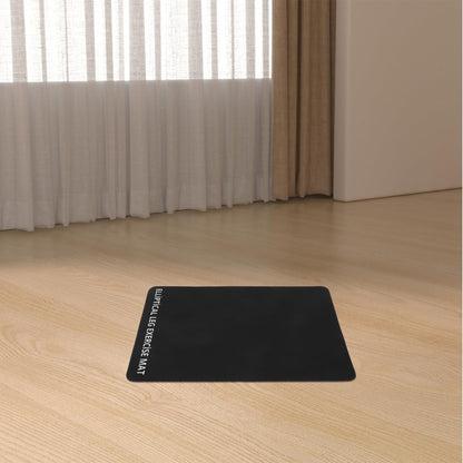 Totority Shock-Absorbing Treadmill Mat 6.29In Black – Noise & Vibration Reduction for Home & Office Gyms, Floor Protector Compatible with All Treadmill Models