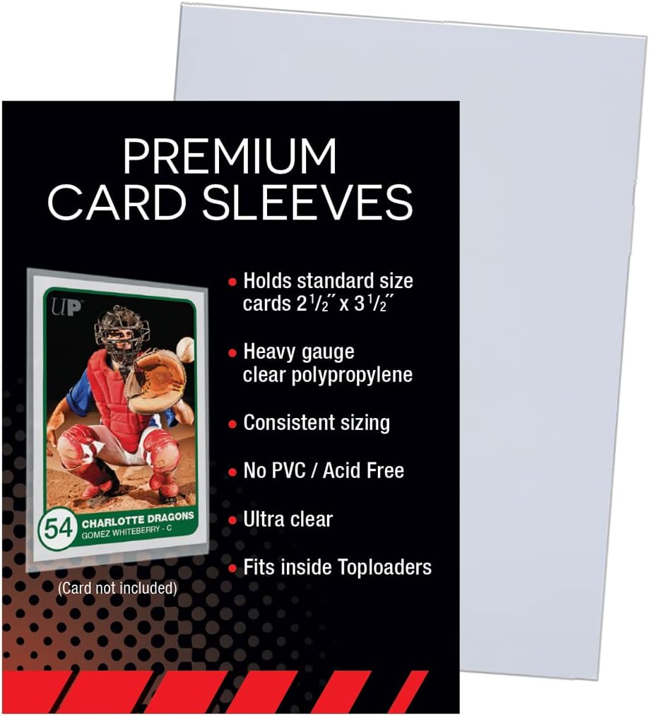Ultra Pro Card Premium Card Sleeves Pack (100 Sleeves)