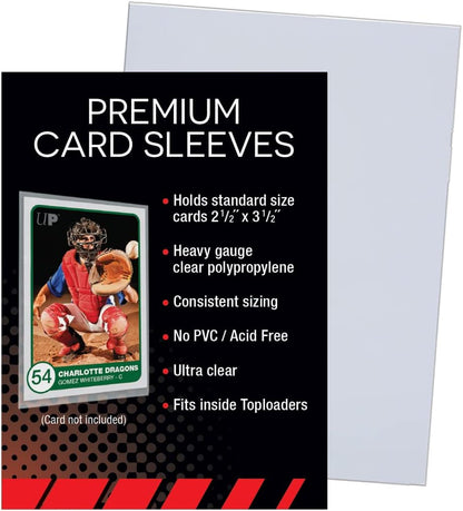 Ultra Pro Card Premium Card Sleeves Pack (100 Sleeves)