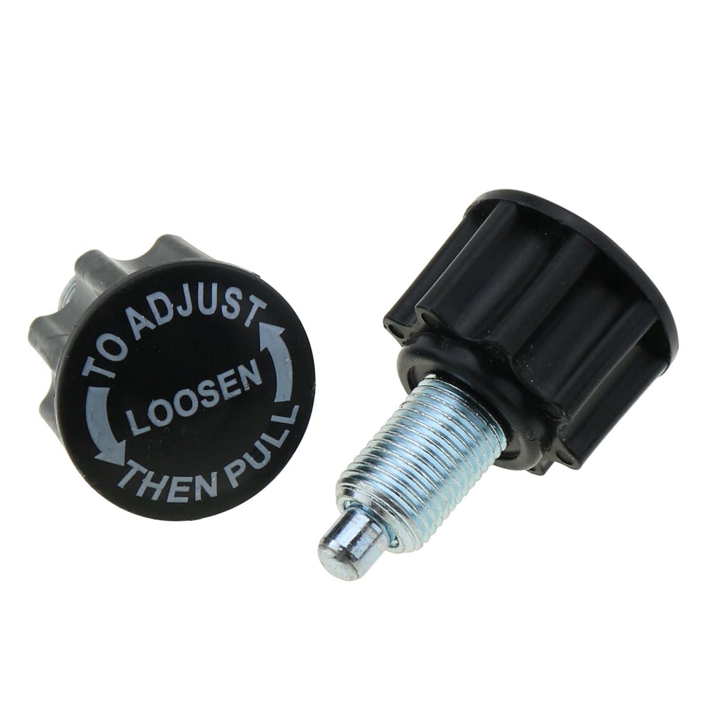 DGZZI 2PCS Fitness Equipment Spring Knob Pop Pin M16 Plum Pull Pin Adjusting Pin Knob Suitable for Exercise Bike and Fitness Equipment
