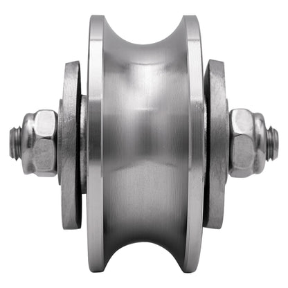 SHINICO Cable Pulley Wheel, Swivel Pulley Block, Stainless Steel, Bearing Inside, Heavy Duty, Loading 1760lb