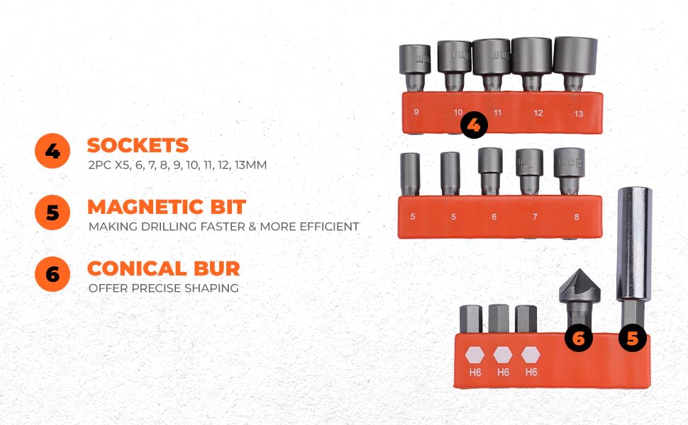 BLACK + DECKER Mixed Drilling and Screwdriving Set A7200-XJ