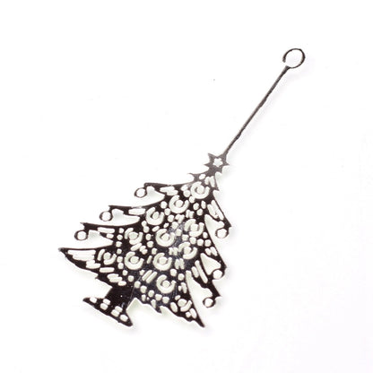 Rotary Candle Holder Spinning Candleholder Metal Small Gift (Tree)