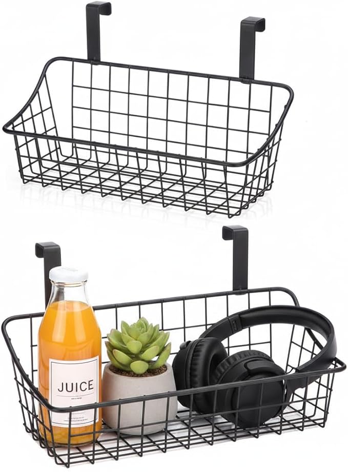 LeleCAT Over Cabinet Door Basket