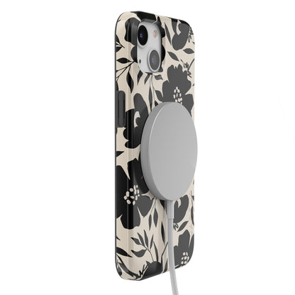 Casely iPhone 13 Case | Fit Check | Neutral Checkerboard | Compatible with MagSafe | Classic Ultra Slim Design
