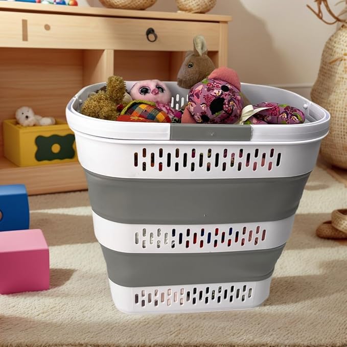 SAMMART 38L Collapsible Laundry Basket