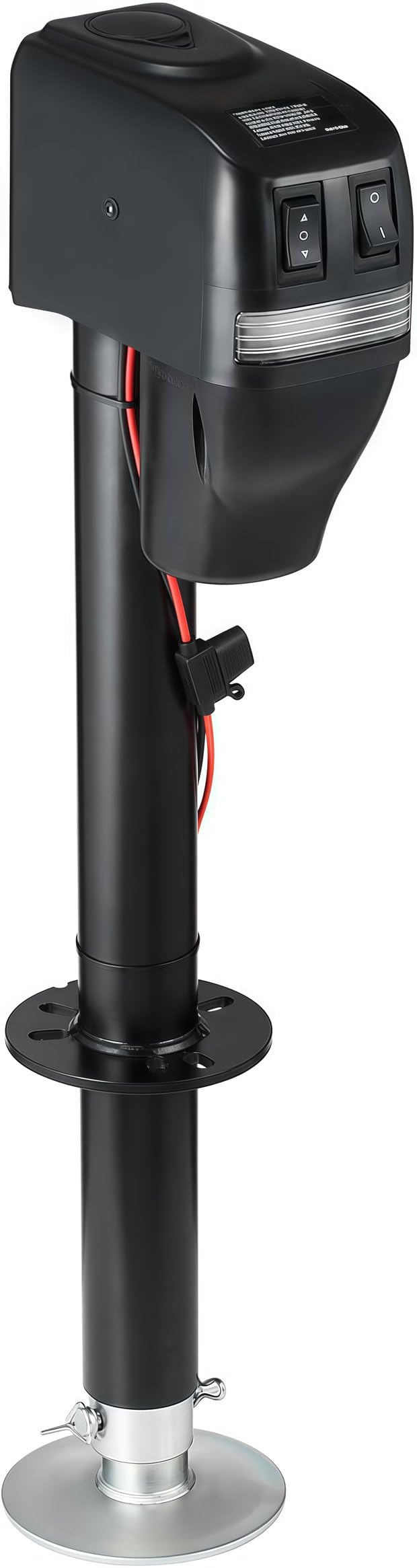 GarveeTech 5000Lbs Electric Trailer Jack,Electric Tongue Jack with Waterproof Cover for Lifting RV Trailer, Horse, Utility, Yacht