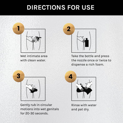 Skin Elements Men's Intimate Wash JUMBO Pack | with Refill | For 180 Days | 14.2 fl. oz | pH Balanced Hygiene Foaming Wash | Controls Bad Odor | with Tea Tree Oil | Super Saver Pack |