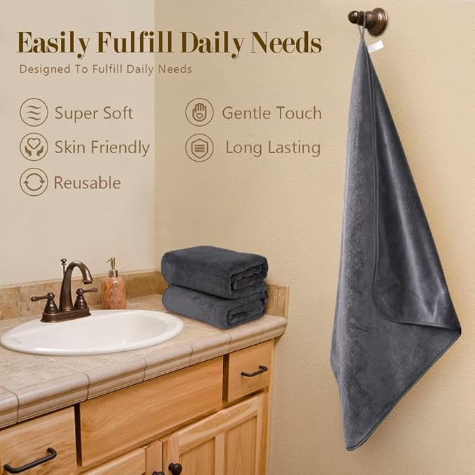 Orighty Bath Towels Pack of 4