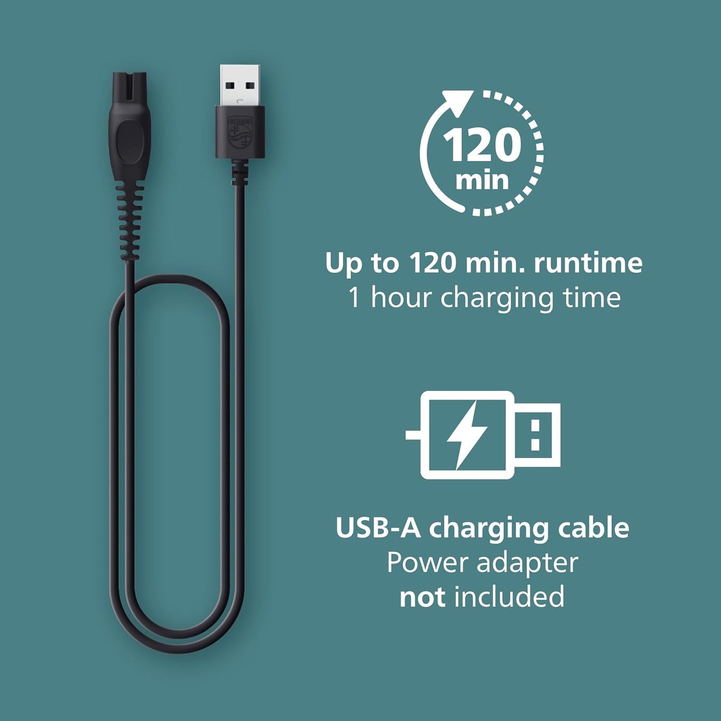 Philips Norelco Body Groomer 7000 Series, Waterproof Men's Full Body Groomer with Travel Case, Triple Protect Shave System & Body Hair Trimmer with Contour-Following 2D Flexing Head, BG7490/50