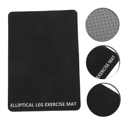 TOYANDONA Black Non- Treadmill Mat Shock-Absorbing Pad for Noise Reduction - Floor Protector for Home Gyms Compatible Various Treadmill Models