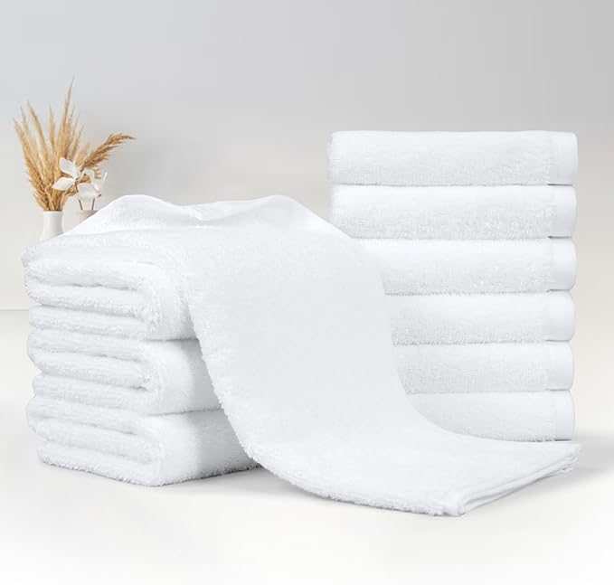 Amazon Basics Soft and Thick Cotton Hand Towels
