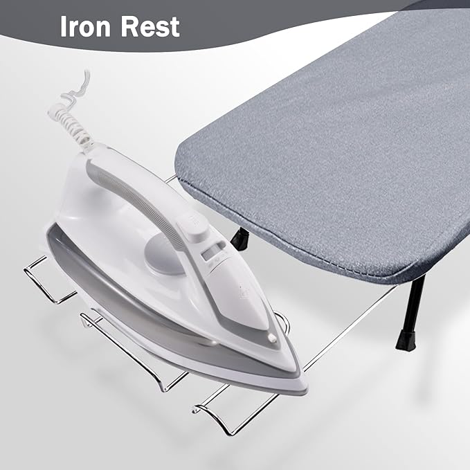 SheeChung Small Tabletop Ironing Board 32" Lx12 W, Folding Ironing Board