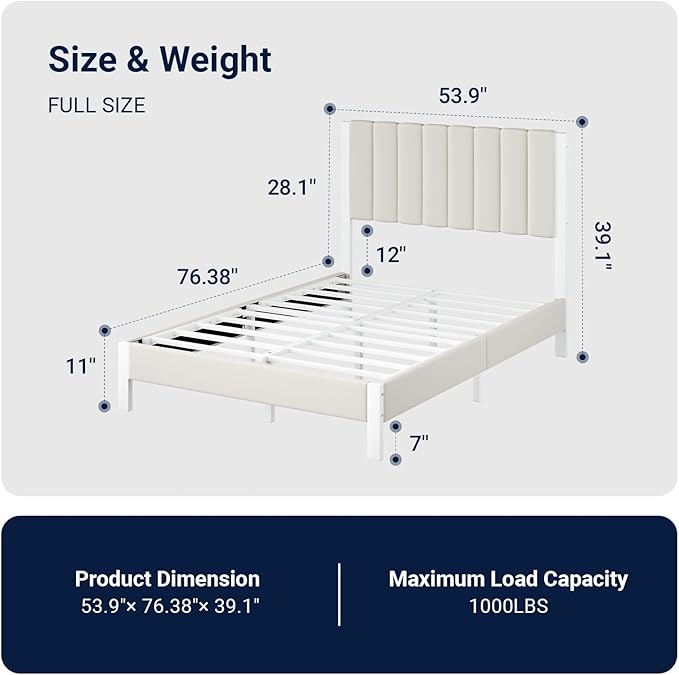 Avenco Full Size Bed Frame