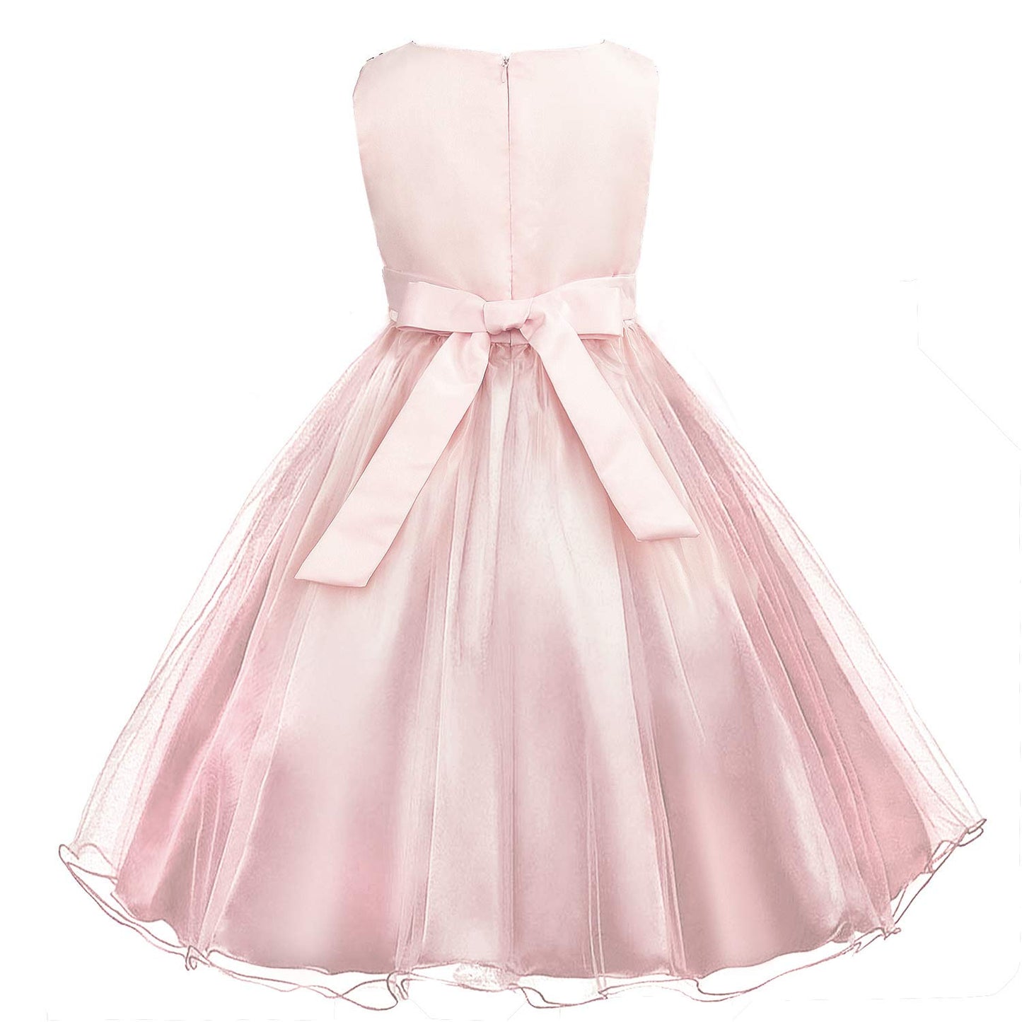 Acecharming Girls Dresses Sequin Flower Girls Party Dress Bridesmaid Ball Gown Wedding Tulle 3-10 Years