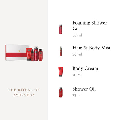 RITUALS Gift Set The Ritual of Ayurveda Small - Home and Skincare Products Enriched with Indian Rose and Sweet Almond Oil - Bath Gift Box with Balancing and Soothing Properties