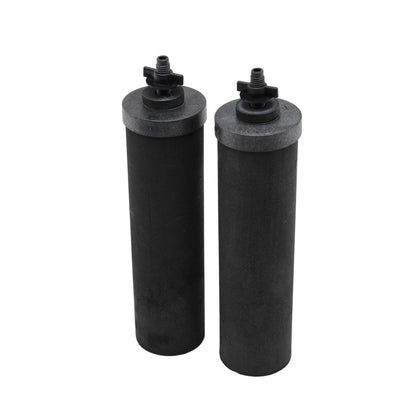 Big Berkey Gravity-Fed Water Filter System 2.25 Gallon with 2 Black Berkey Elements, 2 PF-2 Fluoride and Arsenic Reduction Elements