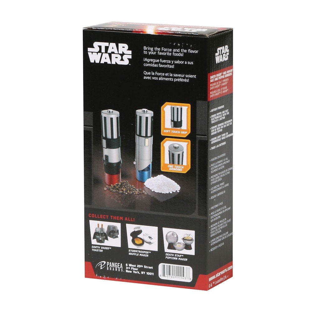 Star Wars Lightsaber Electric Salt and Pepper Mill Grinder (Pack of 2)