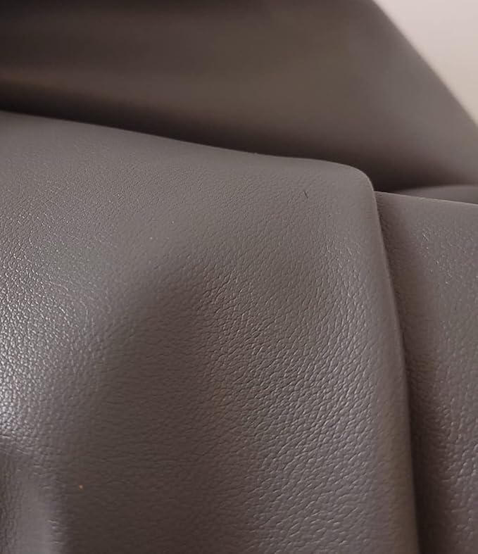 Soft Faux Vegan PU Leather by the Yard Synthetic Pleather 0.9 mm Nappa Yards